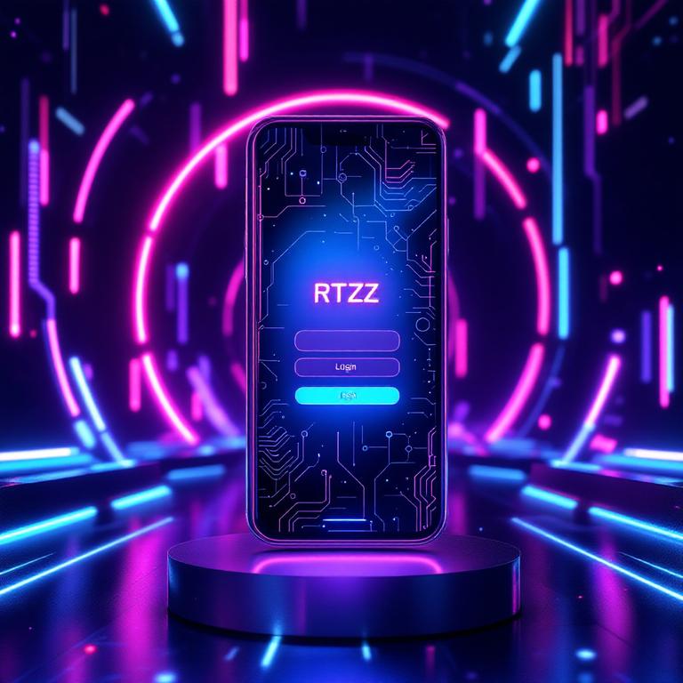 Banner Aplikasi RTZZ dengan akses permainan digital