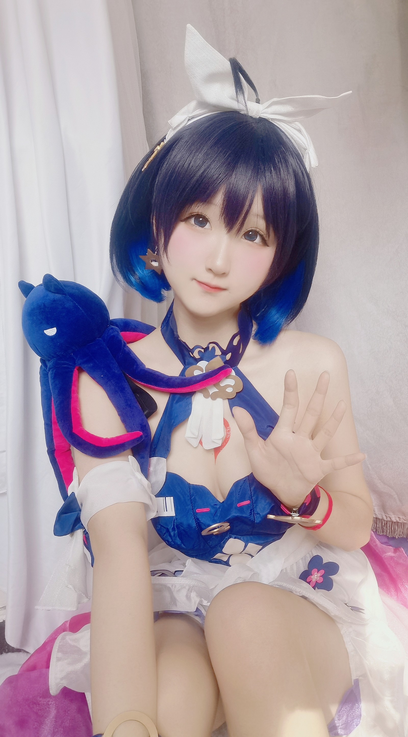 Seele麦麦希儿彼岸浪花 Cosplay｜海边主题高清写真（102P-532MB）插图3