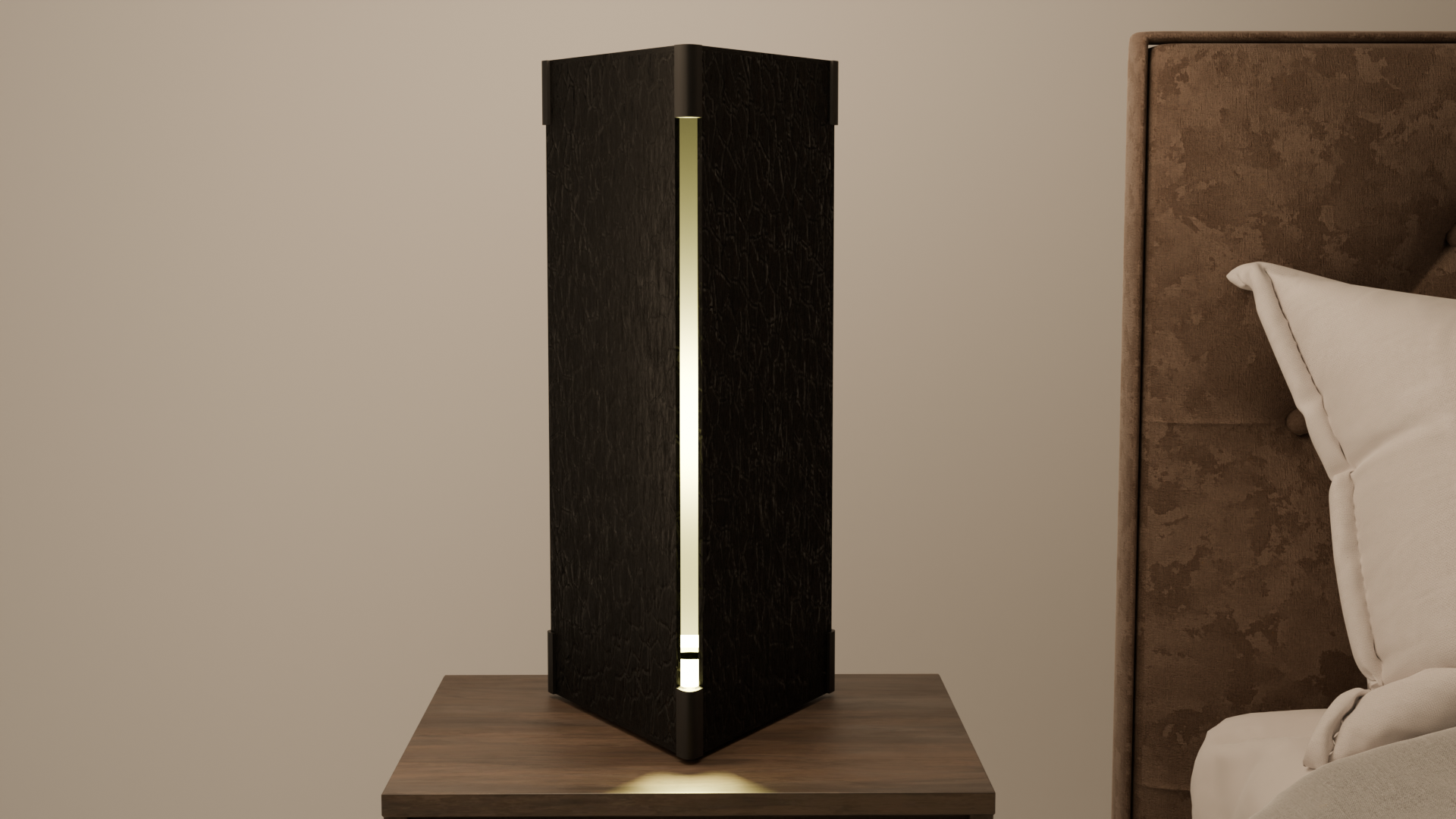 Lamp front view