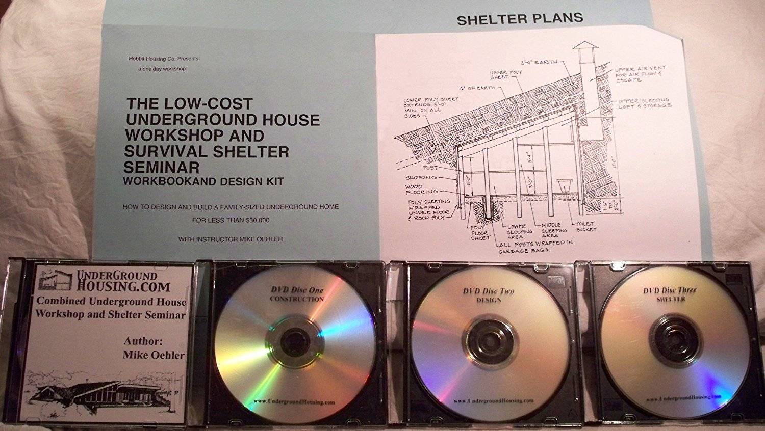 Low Cost Underground House Workshop and Survival Shelter