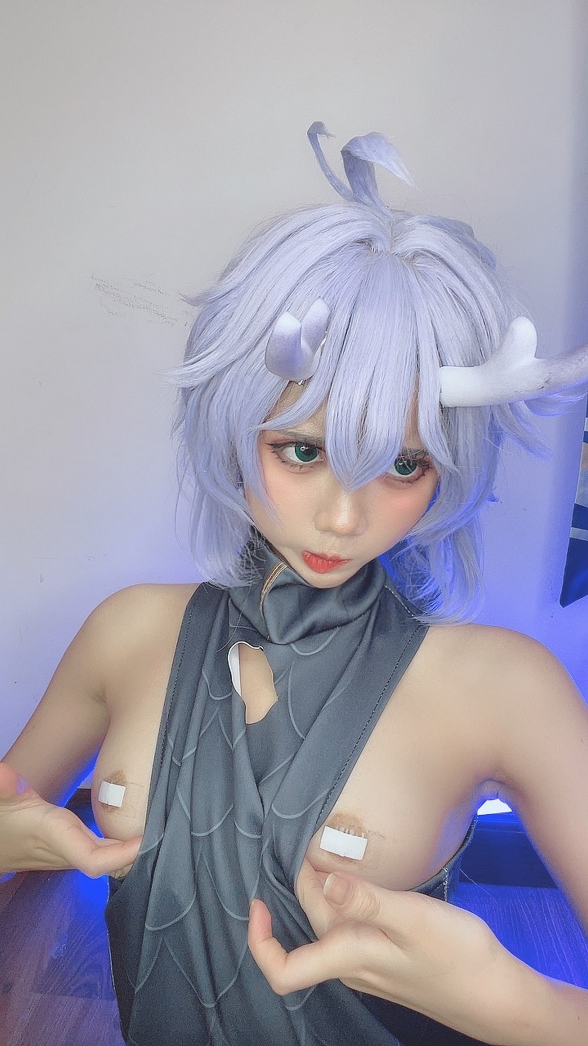 PoppaChan Bailu Cosplay Pack (Honkai Star Rail) – 155 Photos 12 Videos 457MB插图1