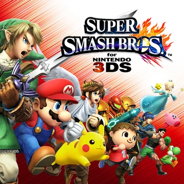 Super Smash Bros 4 box art