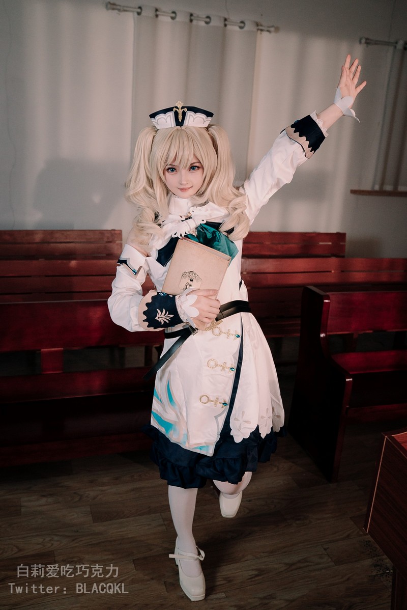 白莉爱吃巧克力 芭芭拉 Cosplay 高清写真集【110P｜747.8MB】插图4