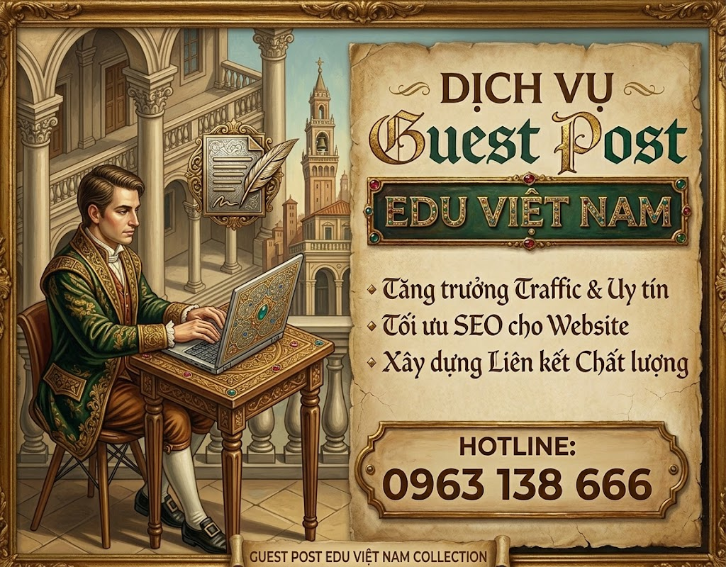 backlink edu từ trường đại học việt nam