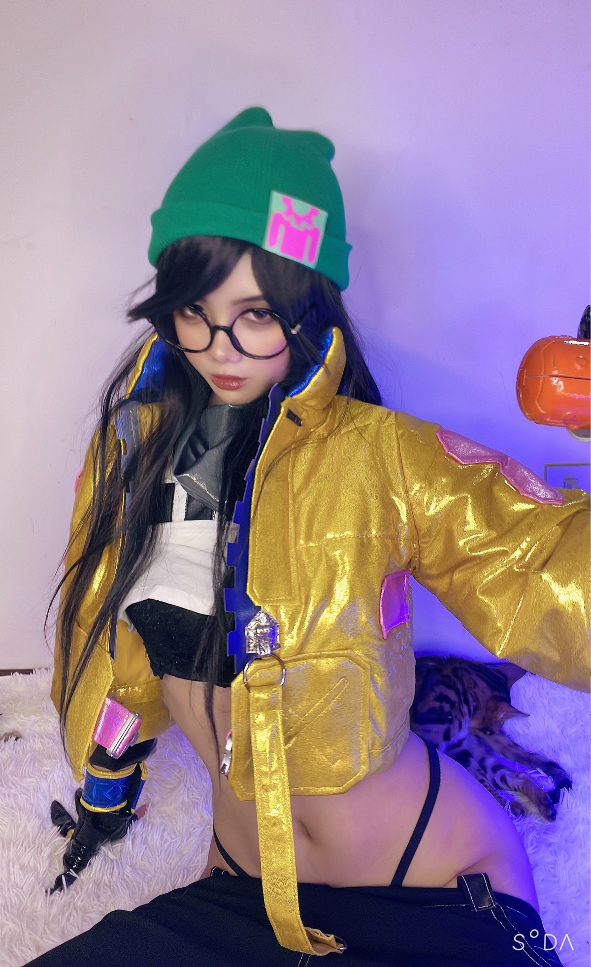 PoppaChan Killjoy Cosplay Set (Valorant) – 12 Photos 24MB插图4