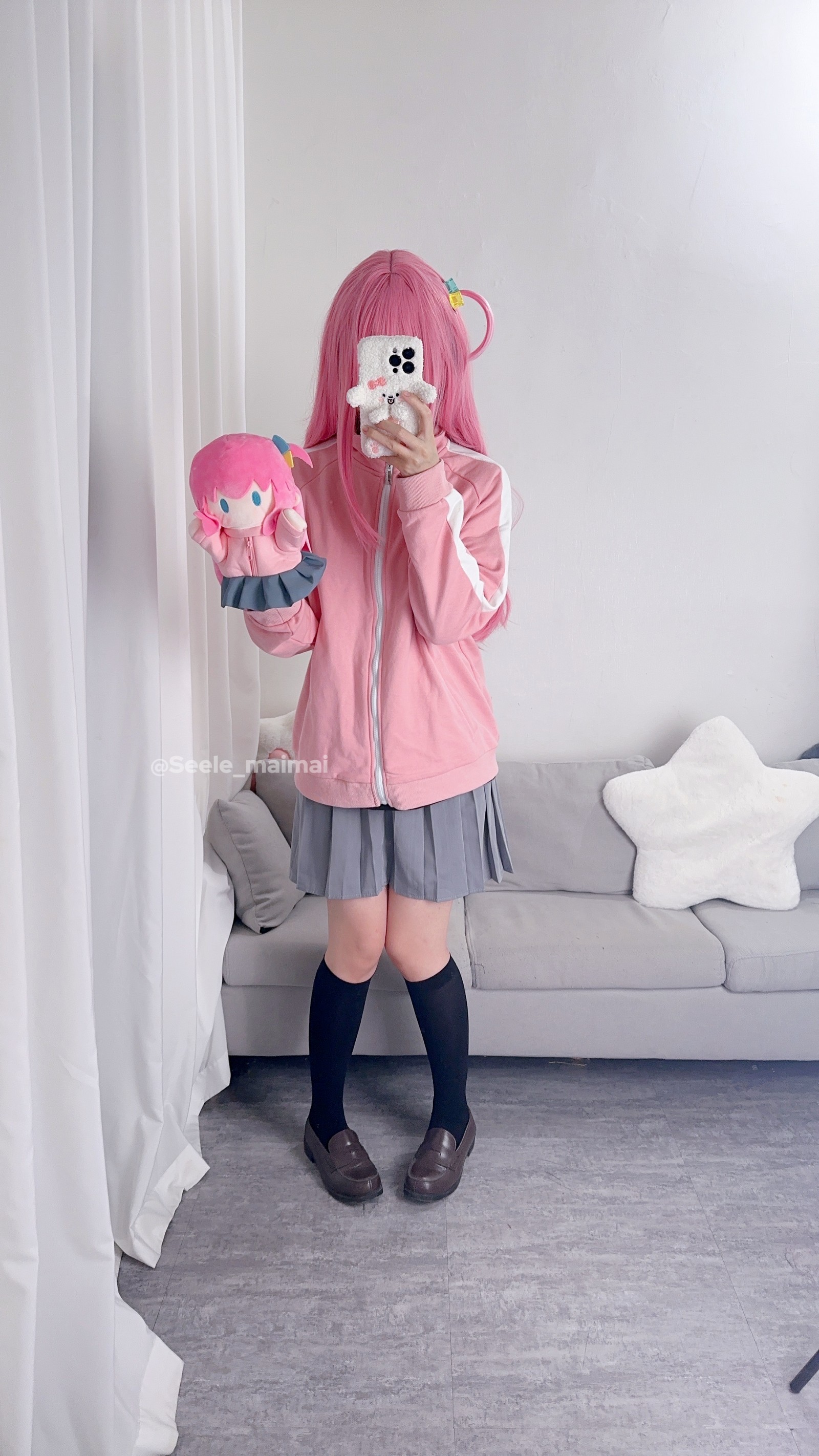 Seele麦麦波奇酱 Cosplay 写真｜可爱系高分辨率套图（18P-68.5M）插图6