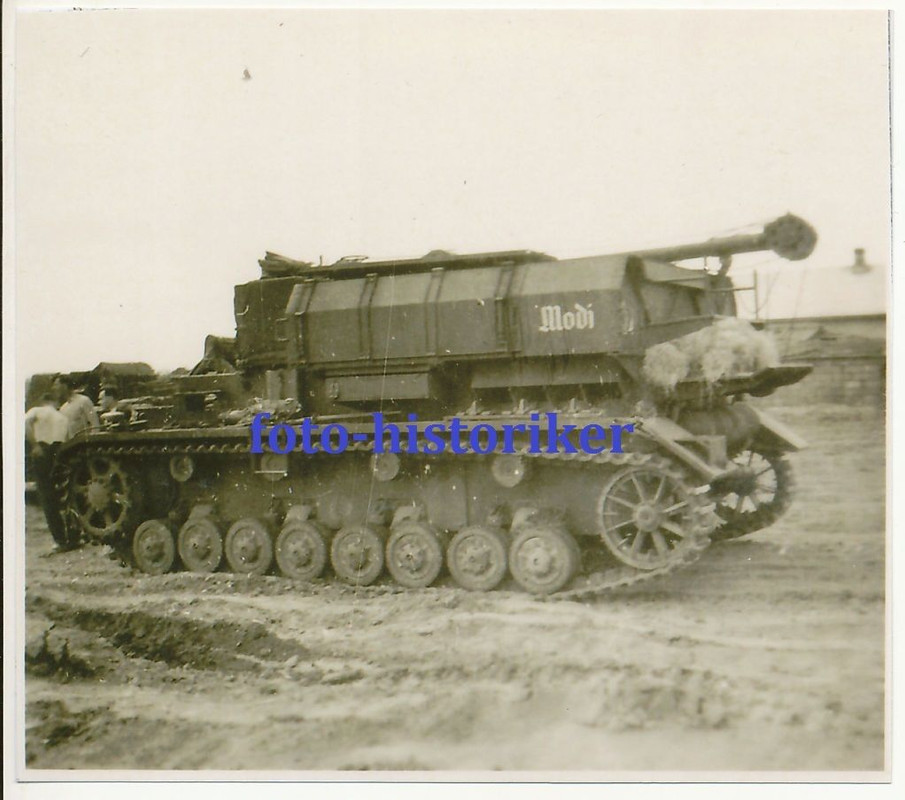 Munitionsschlepper für Karl Gerät Panzer IV Fgst