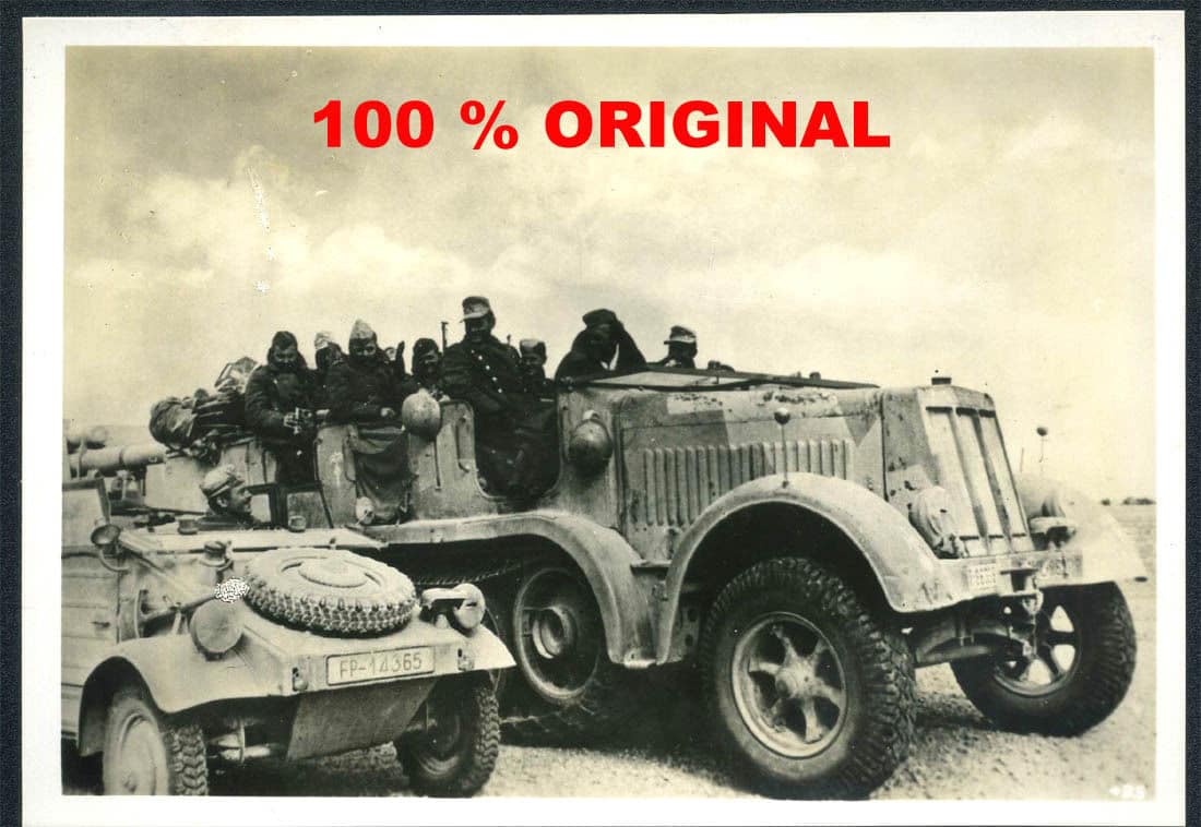 FOTO - AFRIKA KORPS DAK - Halbkette - VW Kübelwa