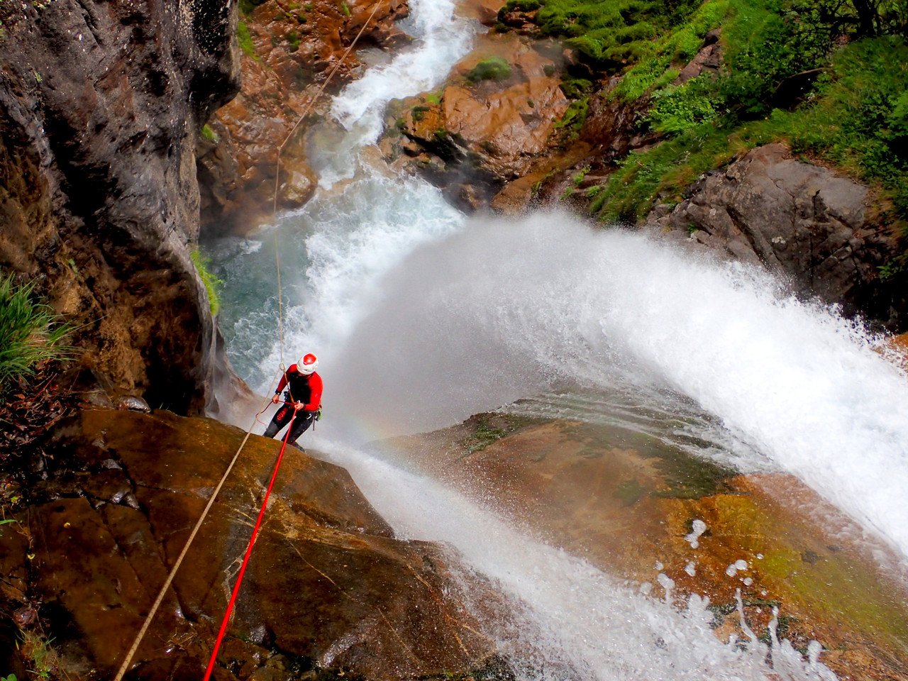 Stage perfectionnement technique avancé en canyoning