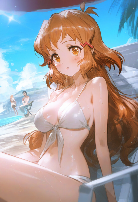 1girl, [[[tachibana hibiki (symphogear)]]], {{kobayashi ritz (artist)}}, {{reoen s-2518155798