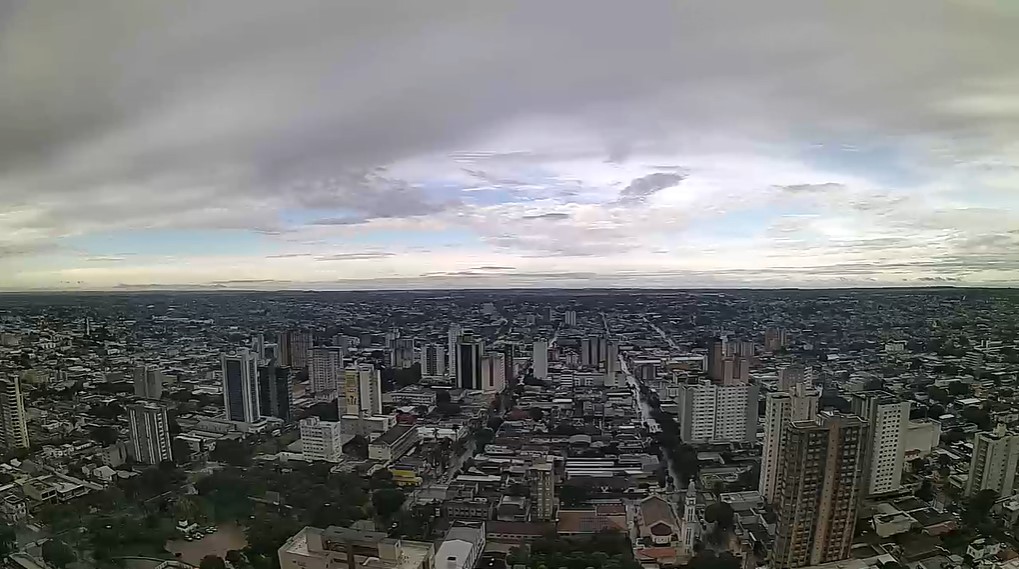 Campo Grande nesta manhã de segunda-feira ©FRANCISCO BRITTO