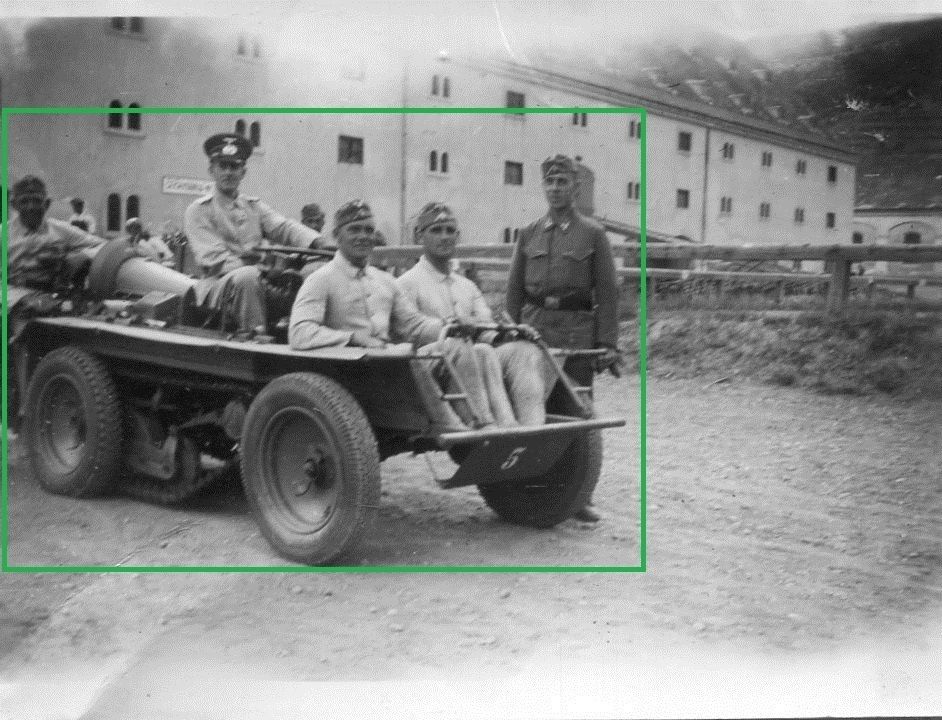 2 WK Österreich MG Fahrzeug