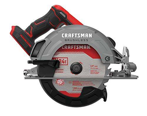 Amazon: CRAFTSMAN Sierra Circular de 7-1/4 Pulgadas 20V 