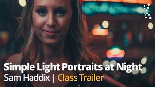 Simple Light Portraits at Night with Sam Haddix