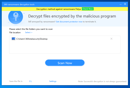 360 Ransomware Decryption Tool 1.0.0.1274 360 Ransomware Decryption Tool 1.0.0.1274
