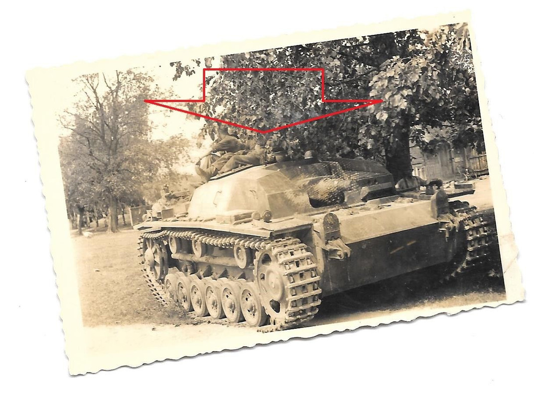 Foto 1943 Schweres Deutsches Sturmgeschütz Stug Panzer