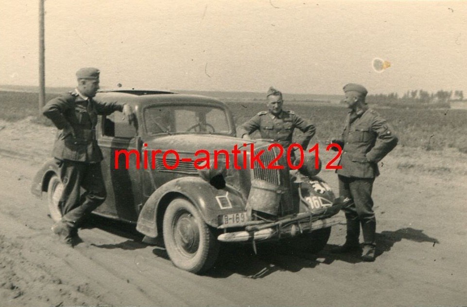 Foto, 122. ID, Greif-Division, Kübelwagen, Vormarsch, Russland