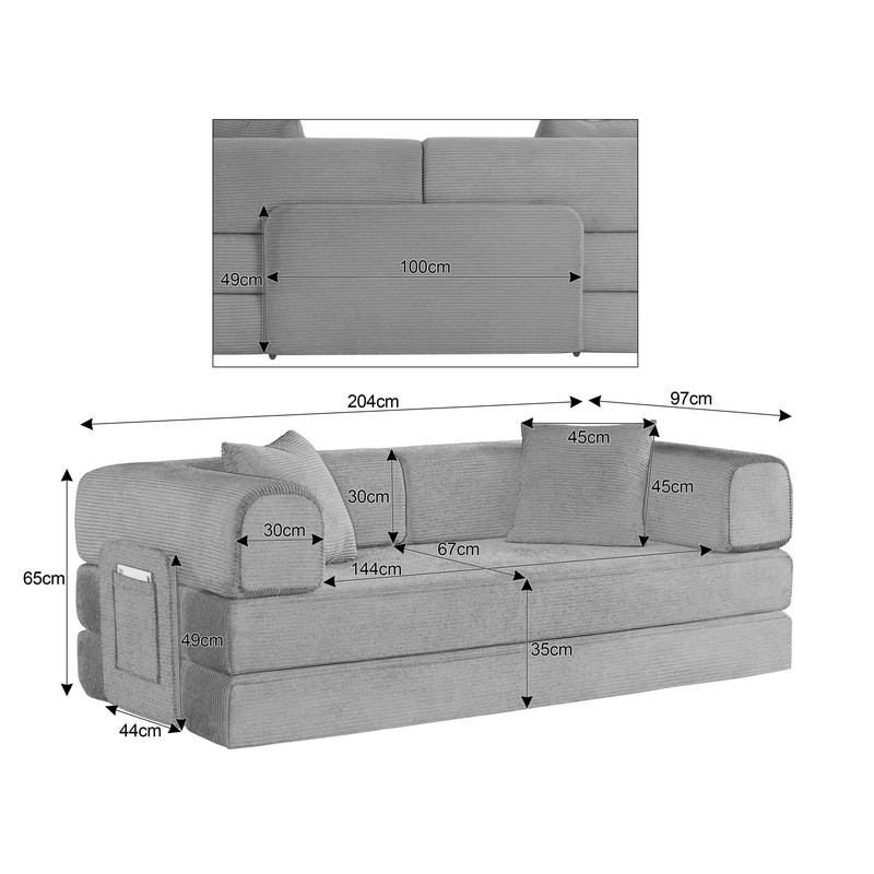 Confort élevé et assise ergonomique