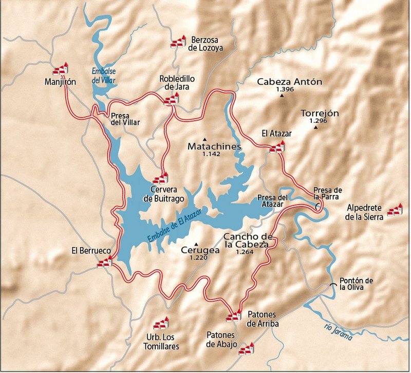 EMBALSE DEL ATAZAR-23-9-2012-MADRID - Paseando por España-1991/2016 (1)