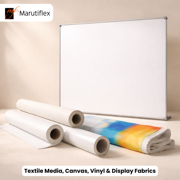 Textile Media Canvas Vinyl Display Fabrics