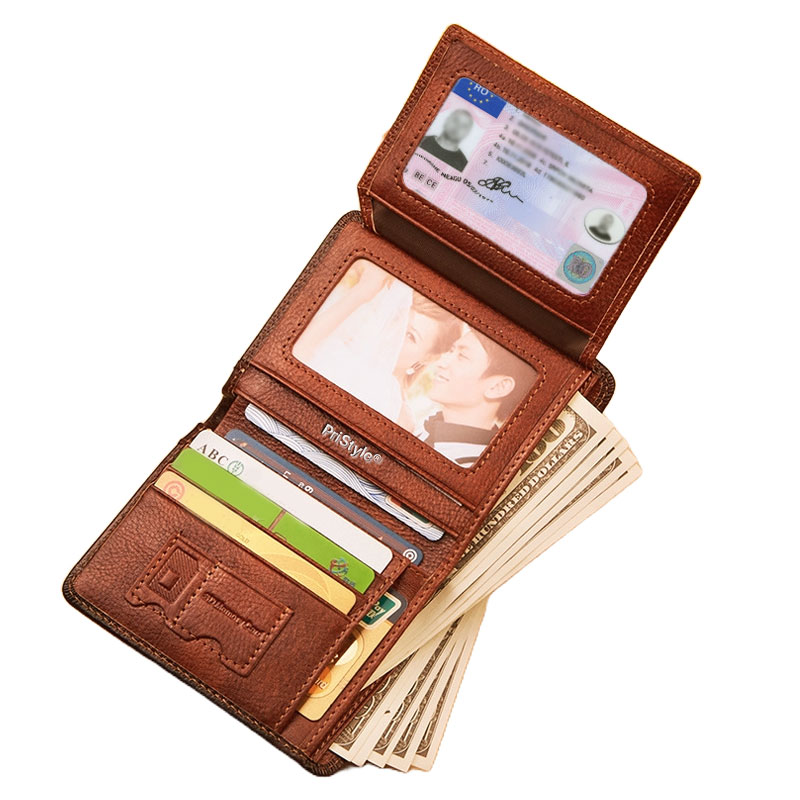 portofel de barbati pentru barbati portmoneu de piele naturala handmade lucrat manual cadou