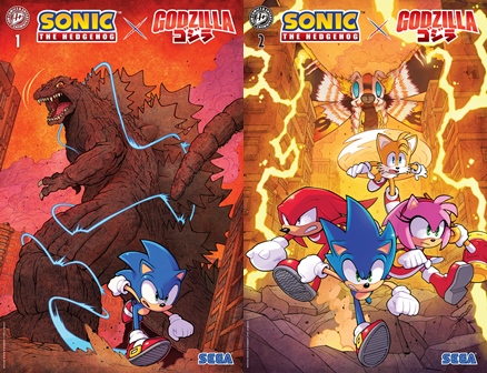 Sonic the Hedgehog x Godzilla #1-2 (2026)