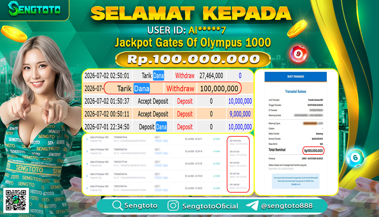BUKTI PEMBAYARAN SLOT GATES OF OLYMPUS 1000