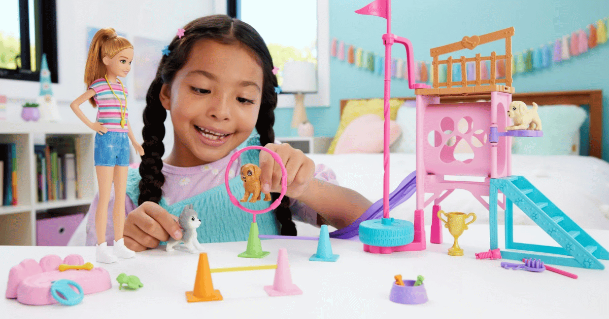 Barbie & Stacie Puppy Playground Playset: Only at Walmart! Barbie & Stacie Puppy Playground Playset: Only at Walmart!