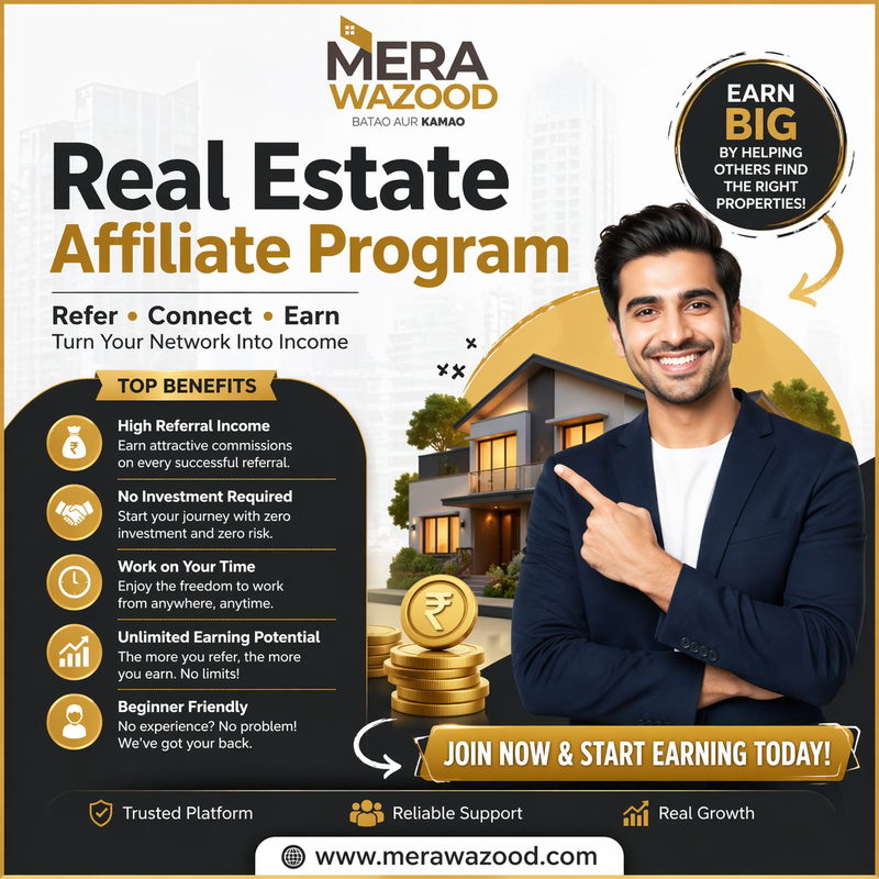 Start Real Estate Affiliate Program Without Risk