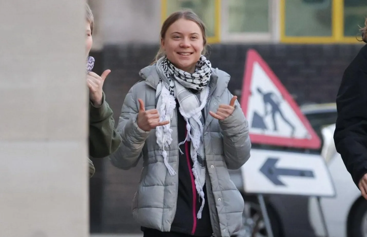 Greta Thunberg comparecerá ante el tribunal Londres por alterar el orden