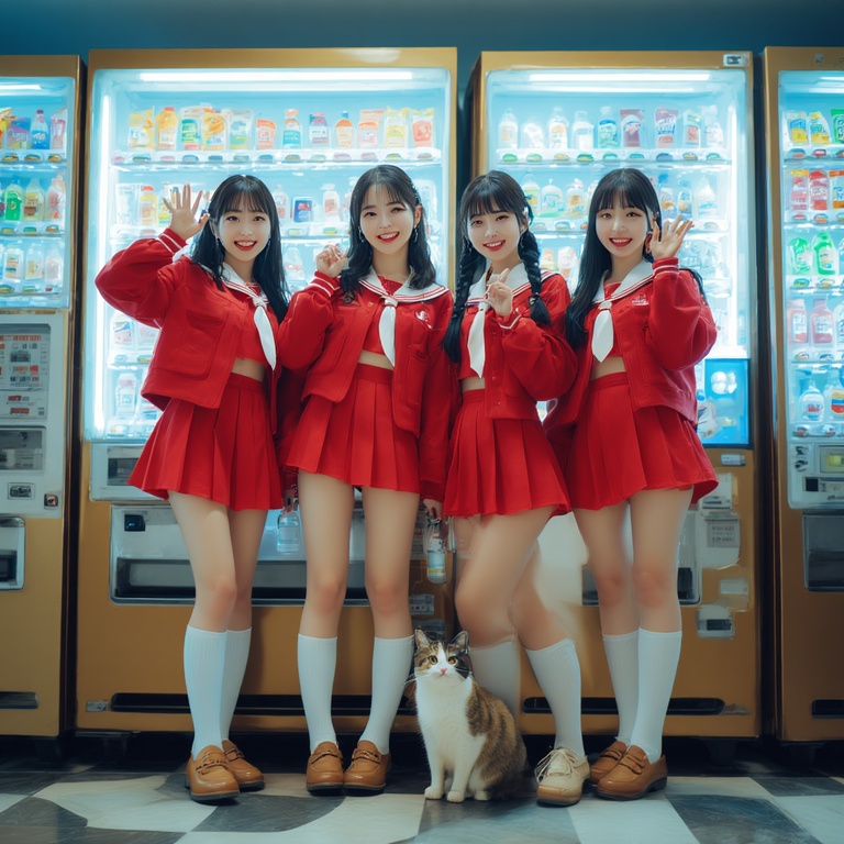 Four-young-Asian-women-20s-pos-(37)