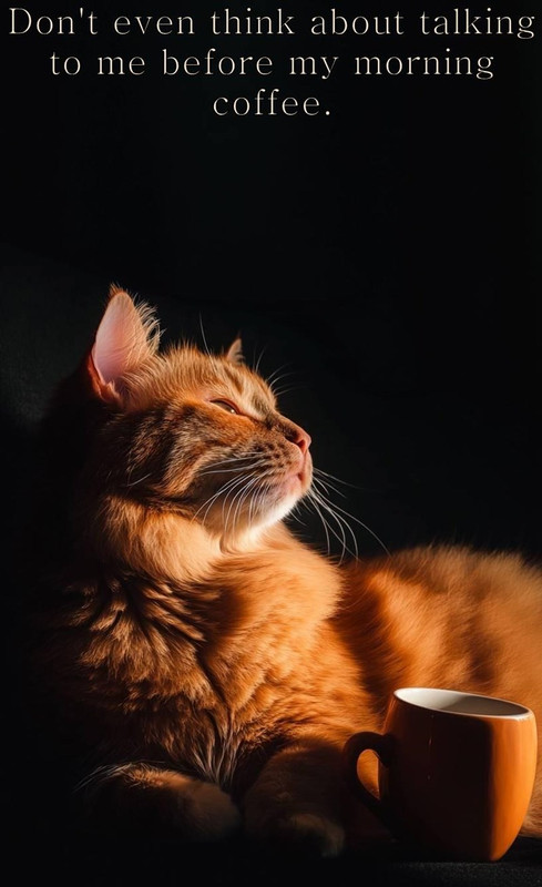 meowrning-coffee