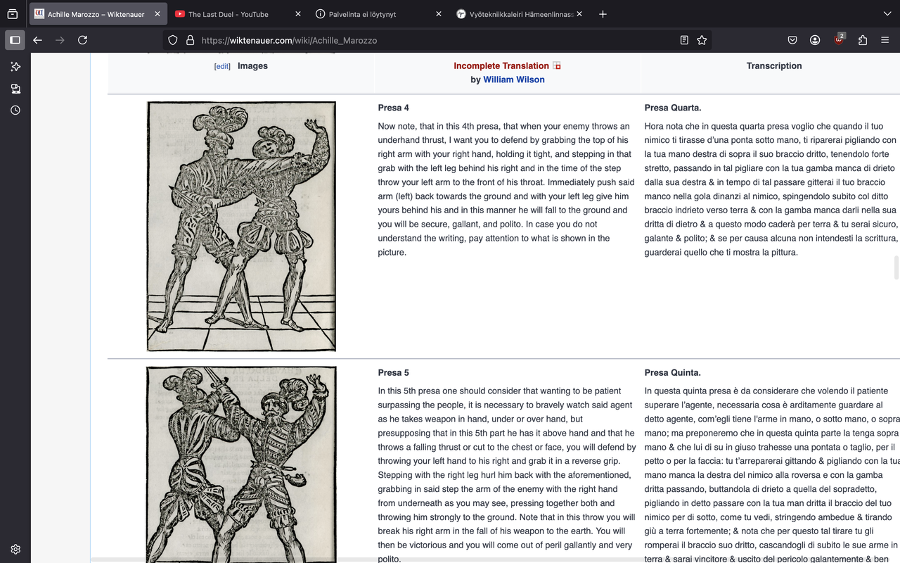 machida ja amerikana