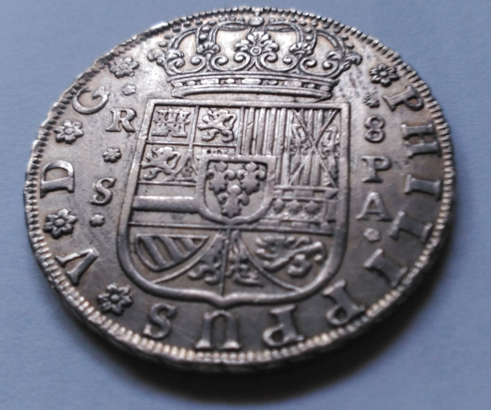 8 Reales Felipe V. Sevilla 1734 PA  IMG-20181202-162645