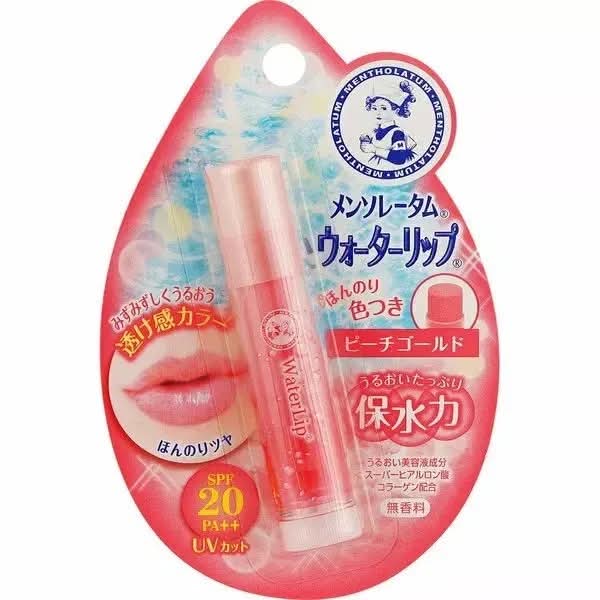 Rohto Mentholaum Water Lip Tone Up cc Raspberry Red SPF20++ (SPF lipbalm) 4.5g