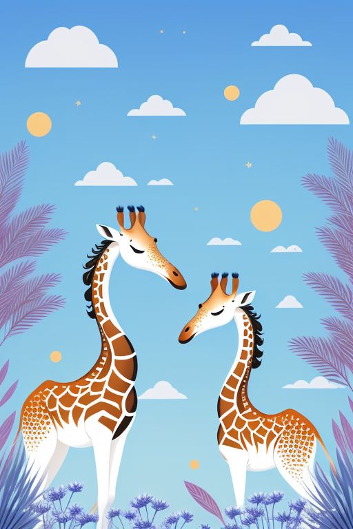 Graceful-giraffes-whimsical-du-5
