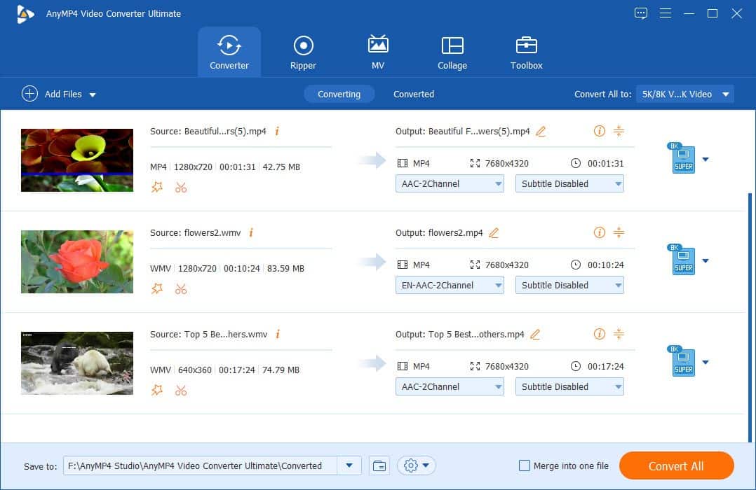 AnyMP4 Video Converter Ultimate 8.5.16 3