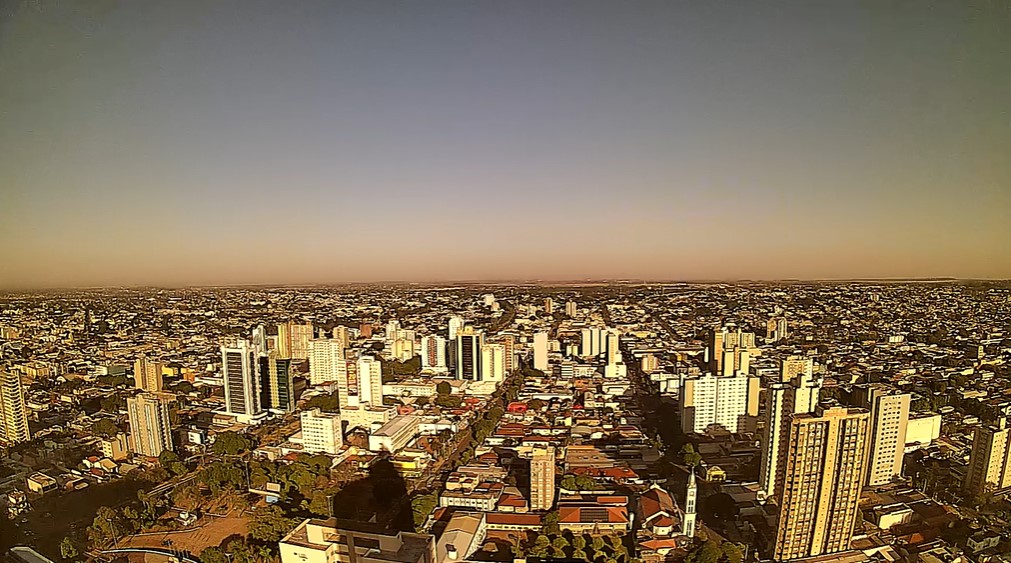 Campo Grande nesta manhã de segunda-feira