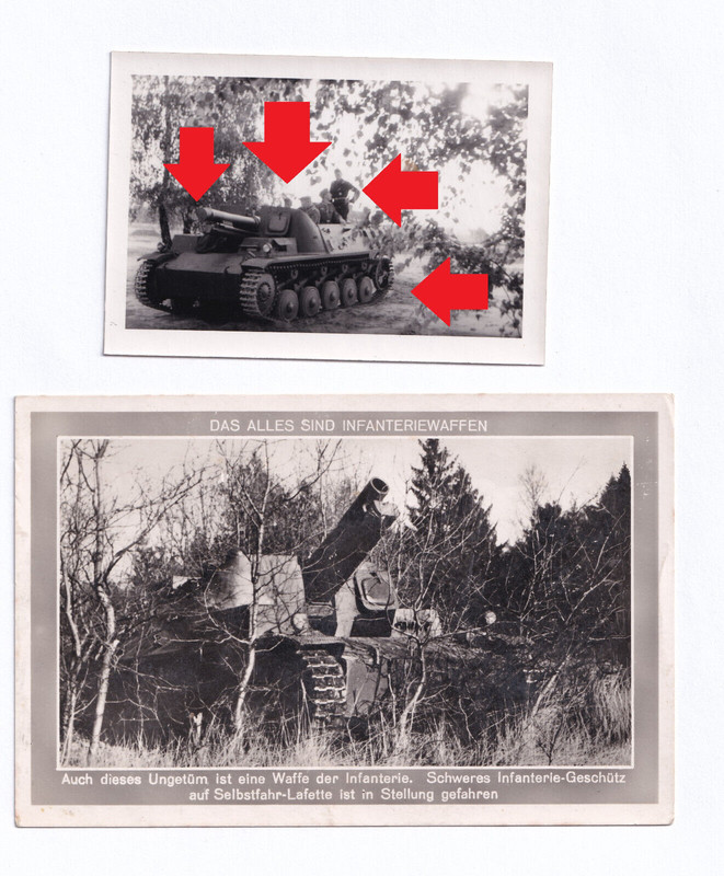 Foto,15cm schweres Infanteriegeschütz 33 Selbstfahrlafette,Panzer,Sfl,sIG 33,TOP (2)