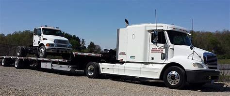 Heavy truck hauling