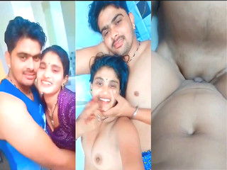 Beautiful couple leaked mms husband kissing