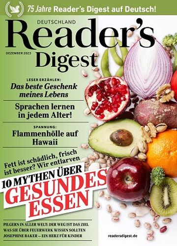 Cover: Readers Digest Magazin Dezember No 12 2023