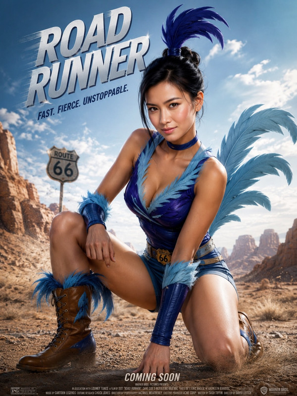 Katie Leung Road Runner