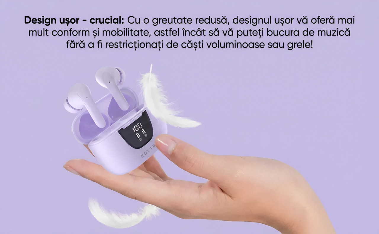 Casti wireless ROTTER ENC Mov