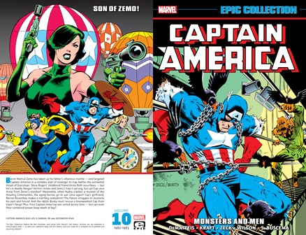 Captain America Epic Collection v10 - Monsters and Men (2020)