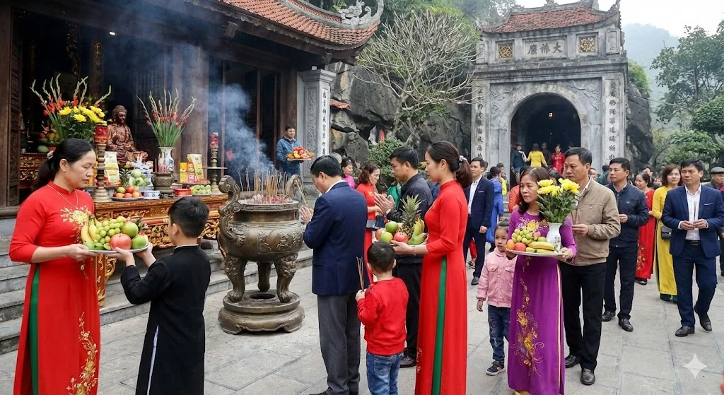 Văn hóa và lưu ý khi đi lễ đền chùa Lạng Sơn
