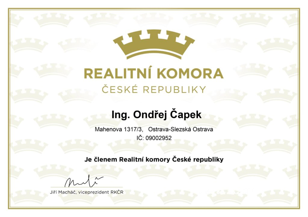 Certifikát RKČR