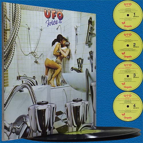UFO - Force It [Vinyl Rip 2LP. 180g. Studio & Live] (1975)