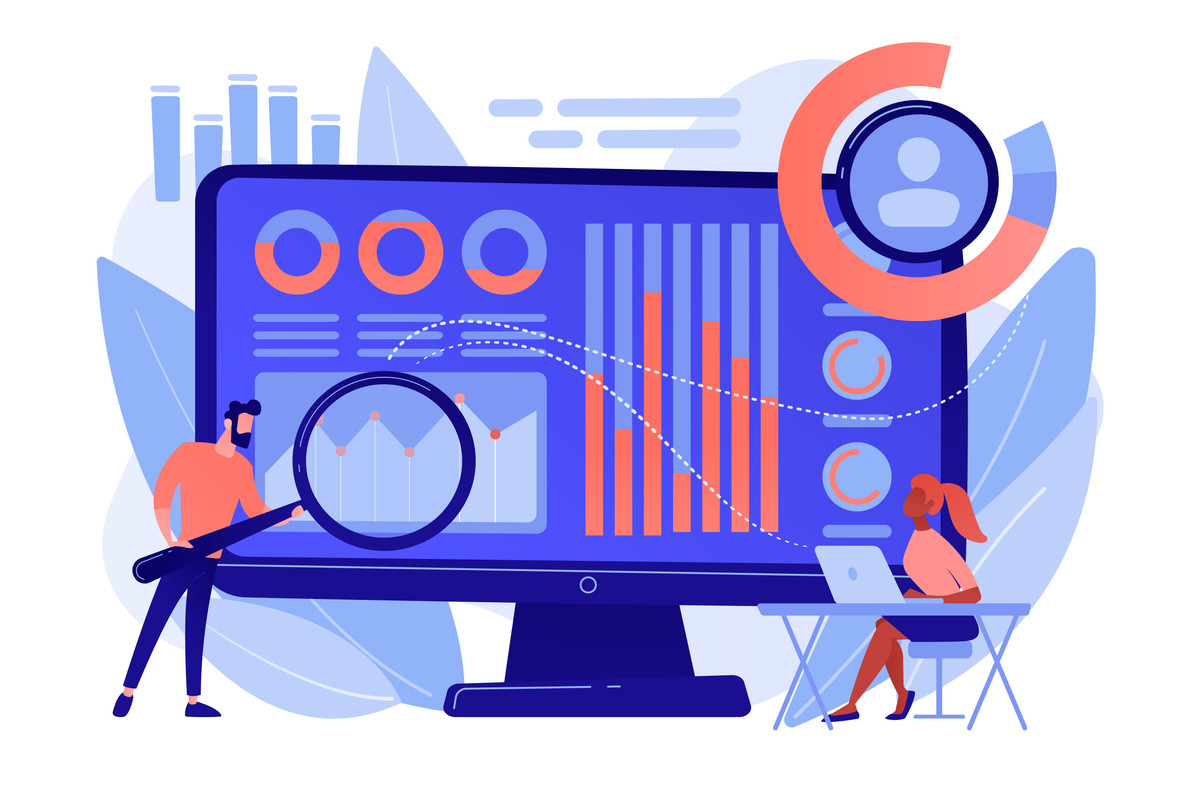 Business Concept with Graphic Holography