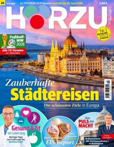 Cover: H&ouml;rzu Fernsehzeitschrift No 24 vom 12  Juni 2026